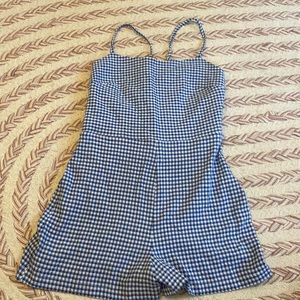 A double tie back romper from urban outfitters!